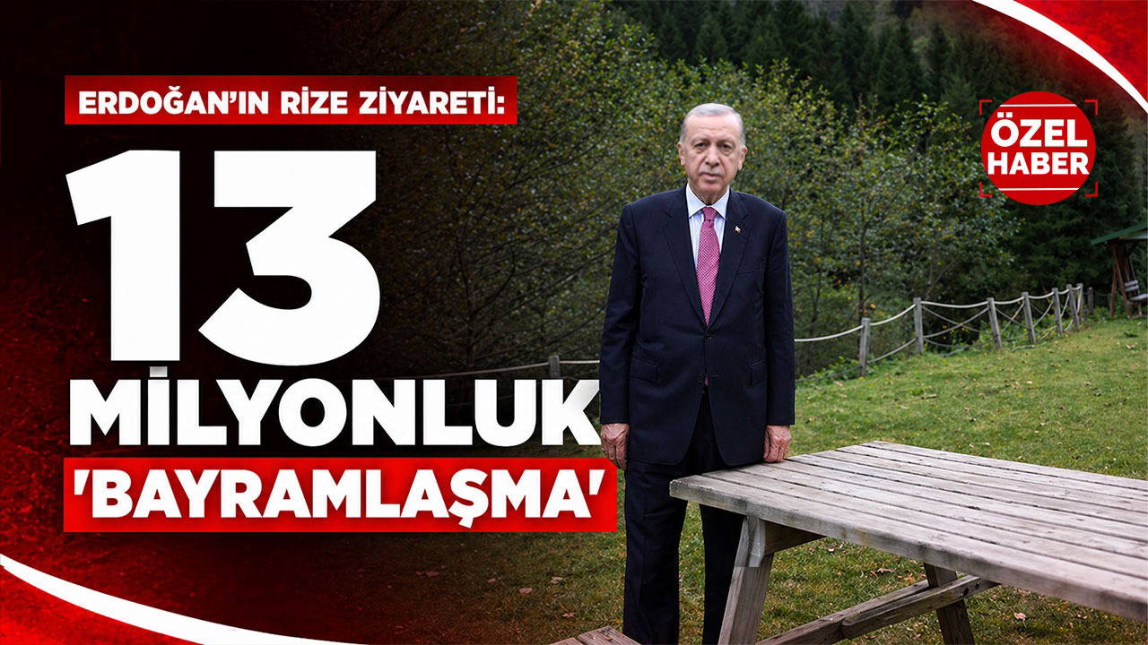 Erdoğan’ın Rize’deki beş günlük ‘güvenlik sofrası’ harcamaları dikkat çekti