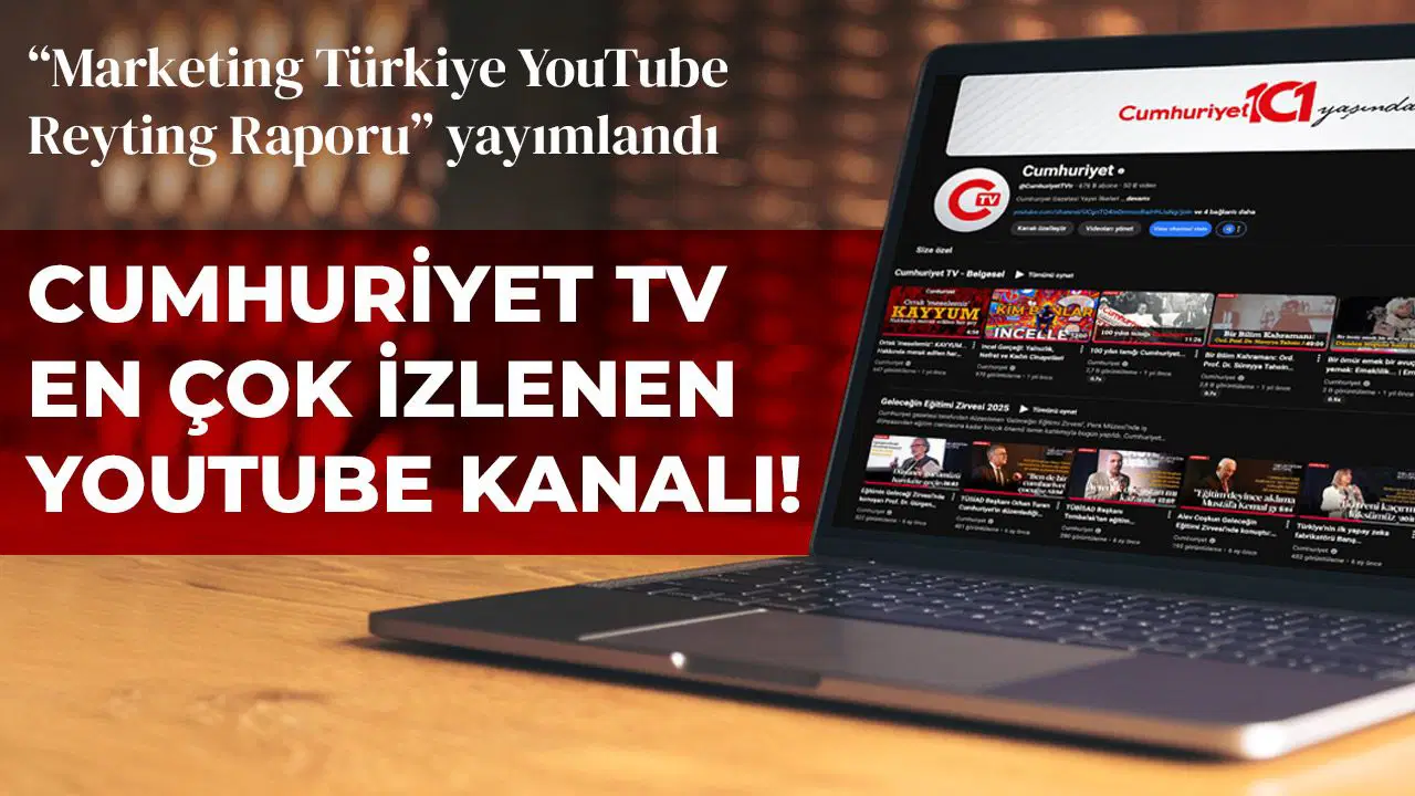 Cumhuriyet YouTube kanalı zirvede!