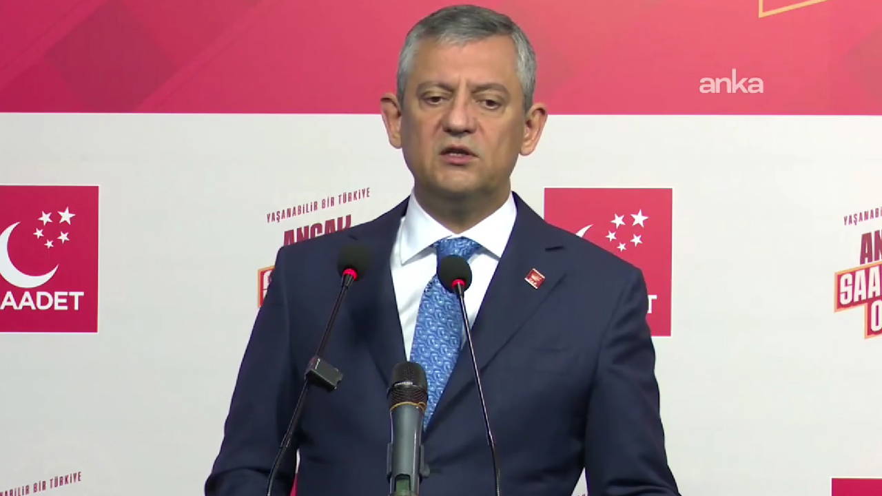 Saadet Partisi'ne 'ara seçim' ziyareti... Özgür Özel'den, Mansur Yavaş'a soruşturma izni sonrası ilk açıklama