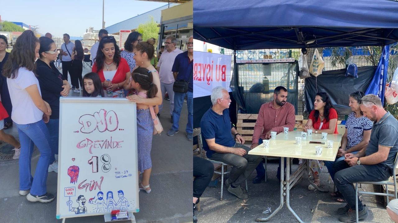Petromkimya işçilerinin direnişi bayramda da sürüyor