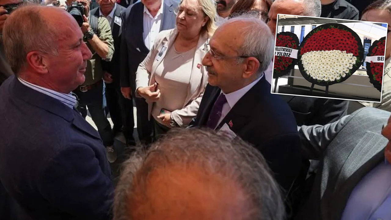 Özgür Özel'in gönderdiği çelenkten ismi silindi