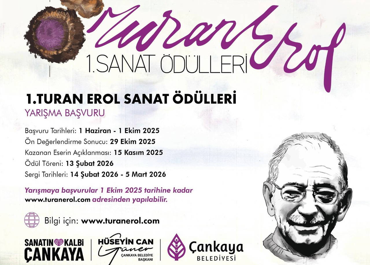 'Turan Erol Sanat Ödülleri' için geri sayım başladı