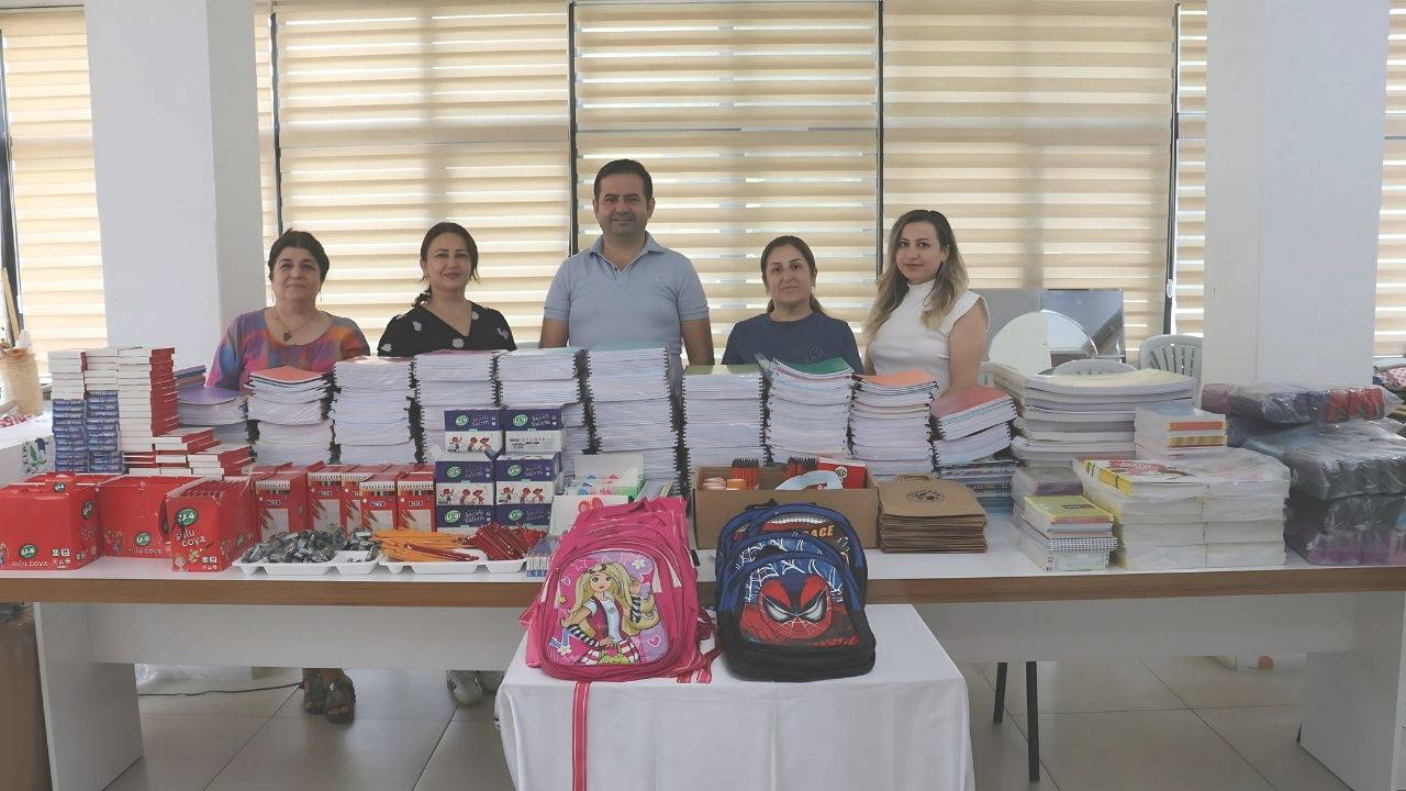 Gazipaşa Belediyesi’nden öğrencilere kırtasiye desteği