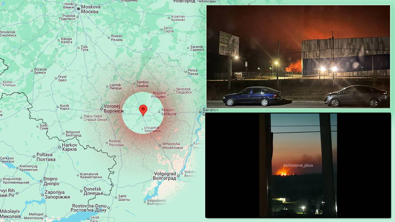 Ukrayna’dan Rusya’da askeri havaalanına saldırı