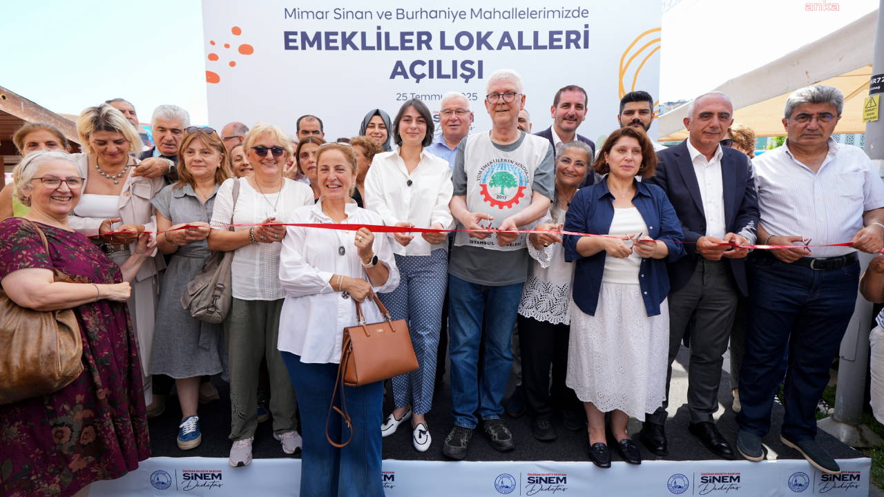 Üsküdar'da iki 'Emekliler Lokali' hizmete açıldı