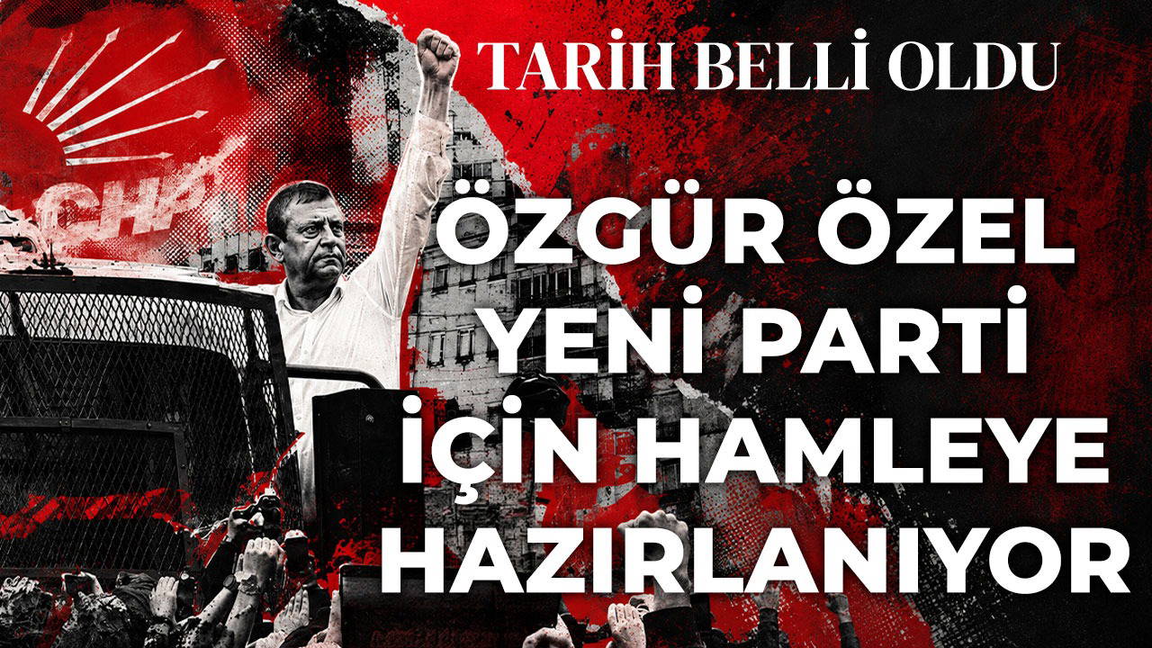 Özgür Özel'den 'yeni parti' hamlesi