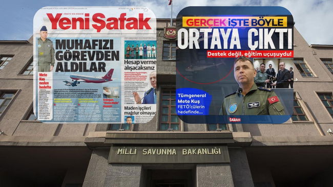 Yandaş medya ‘rutin eğitim uçuşu’ demişti