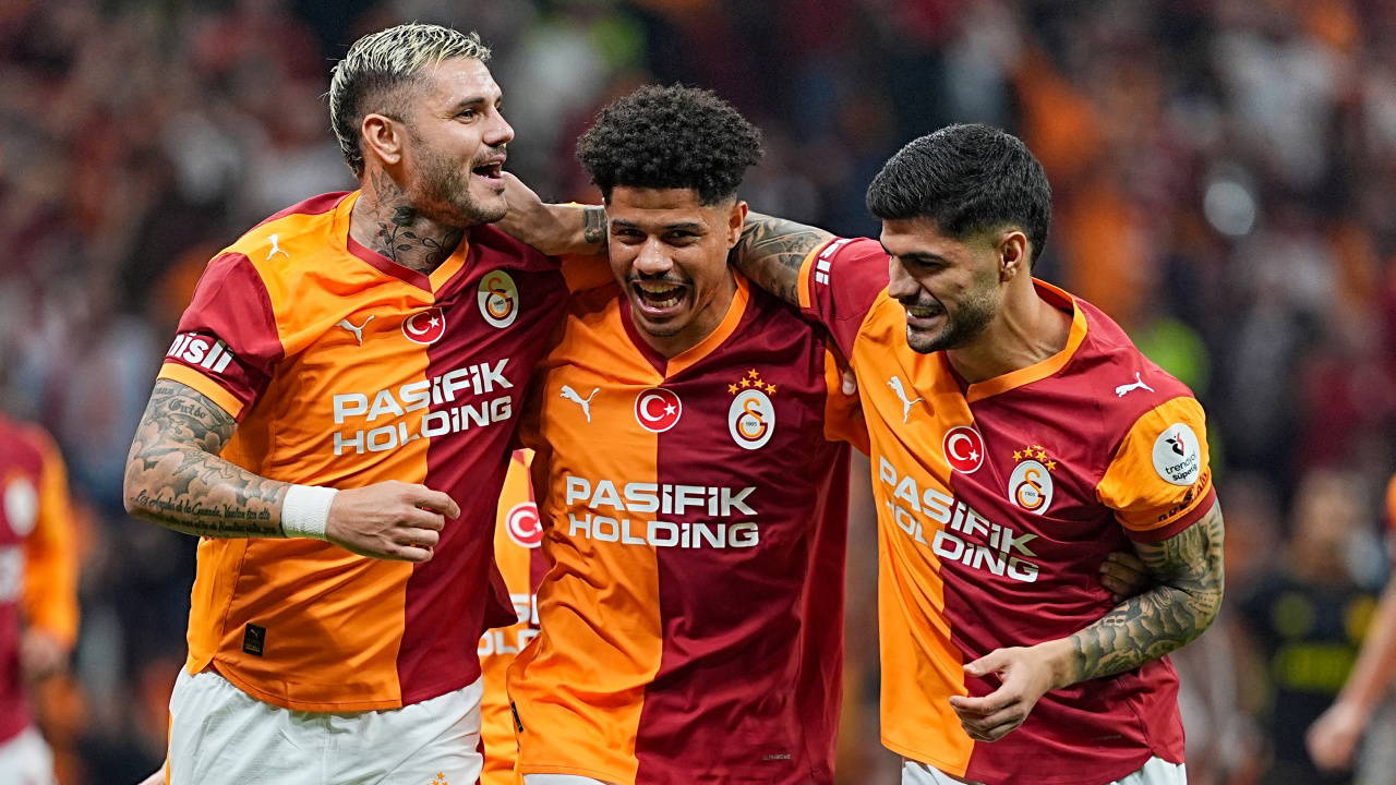 Galatasaray yıldızlarıyla güldü!