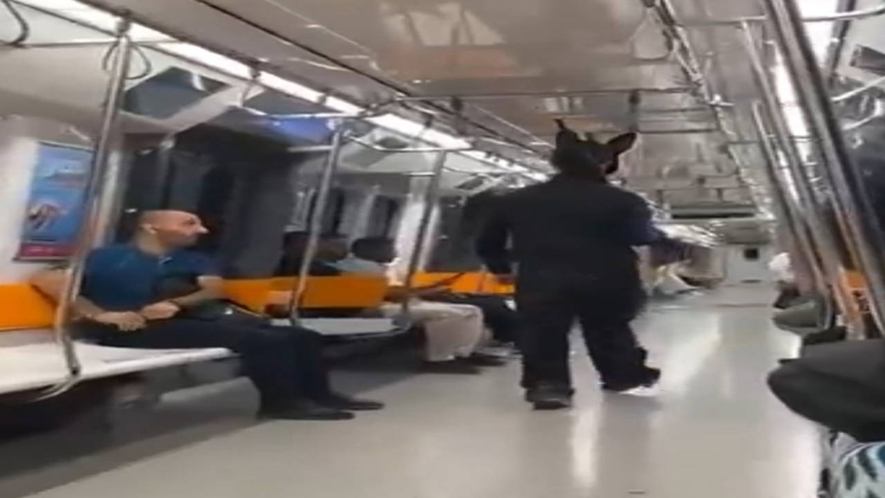 İstanbul'da metroda elinde tüfekle gezen çocuğun ifadesi ortaya çıktı: 'Maskeli partiden dönüyordum'