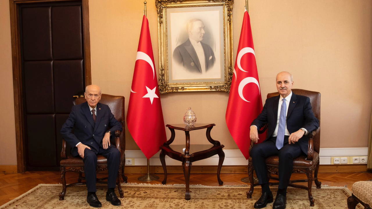 Kurtulmuş, Bahçeli'yi ziyaret etti