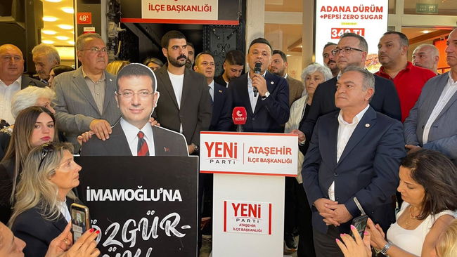 YENİ Parti Ataşehir İlçe Başkanlığı açıldı... 