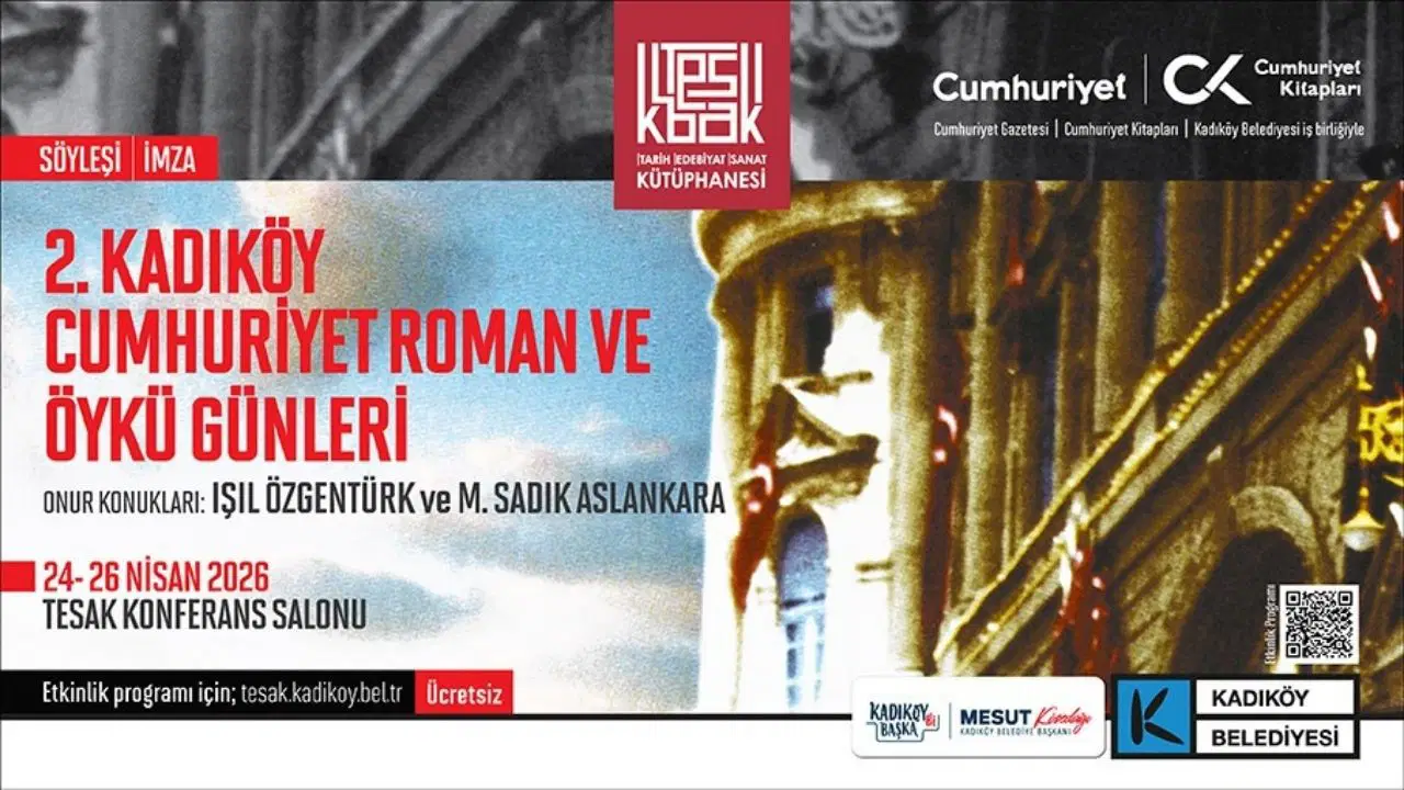 2. Kadıköy-Cumhuriyet Roman ve Öykü Günleri başlıyor