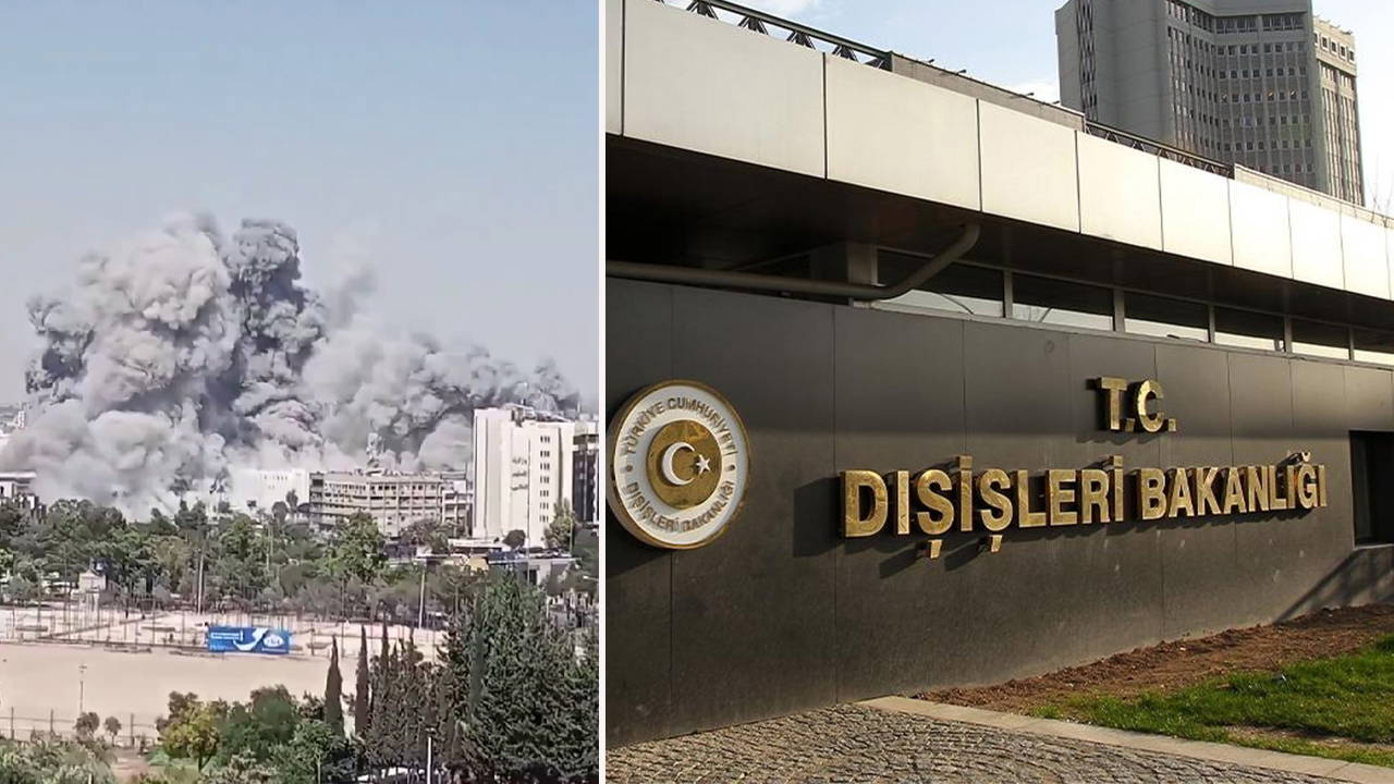 Dışişleri Bakanlığı'ndan İsrail'in Şam'ı vurmasına tepki!