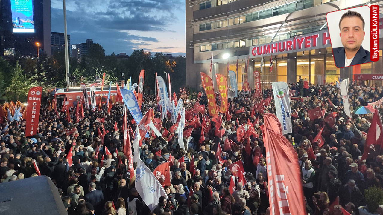 Yurttaşlar CHP Genel Merkezi'ne akın etti