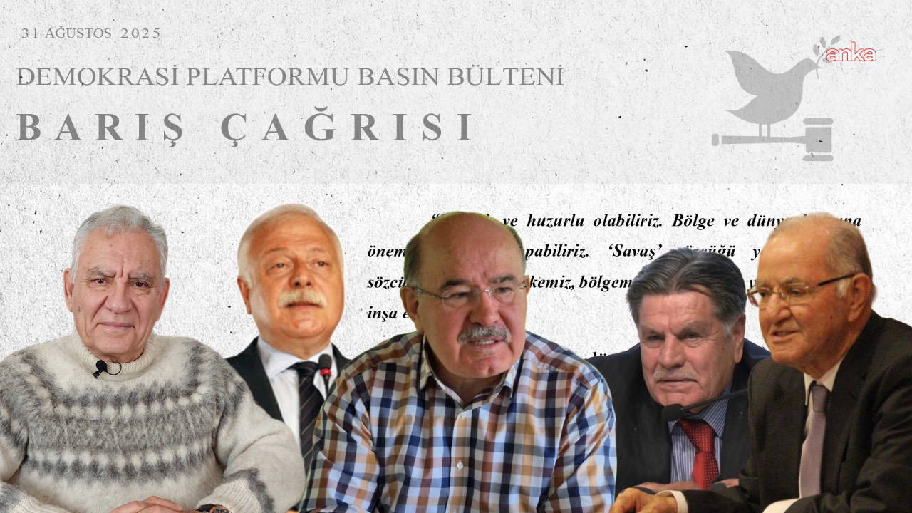 Demokrasi Platformu'dan 'barış çağrısı'