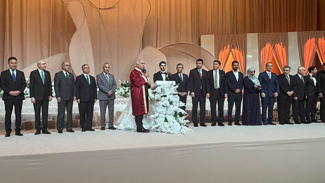 Erdoğan katılmadı, Özel ve Kılıçdaroğlu selamlaşmadı...