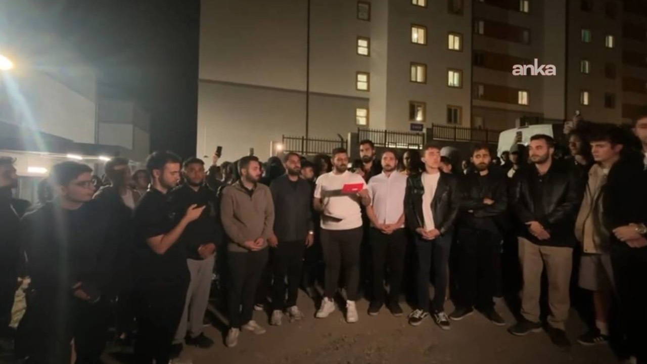 Gölbaşı KYK Yurdu'nda kalan öğrencilerden eylem: ‘Öğrenci arkadaşlarımızın barınma hakkı bir ayrıcalık değil, temel bir haktır’