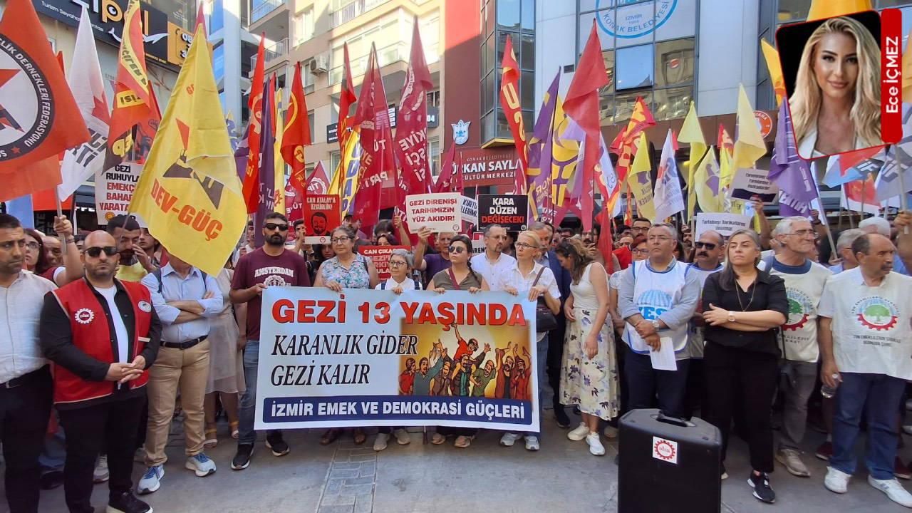 İzmir'de gezi direnişi anması: