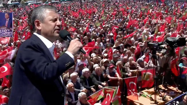 Özel, Erdoğan'ın memleketinden seslendi
