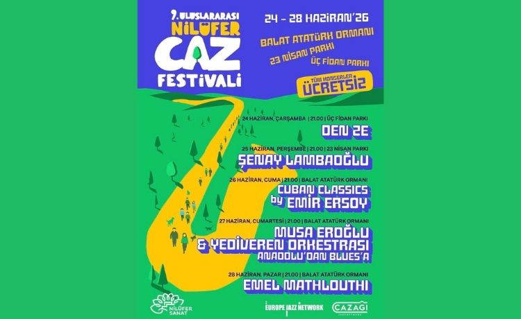 9. Uluslararası Nilüfer Caz Festivali başlıyor