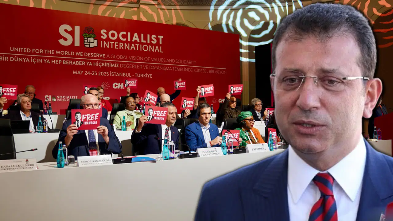 İmamoğlu, Silivri'den Sosyalist Enternasyonal'e mesaj yolladı