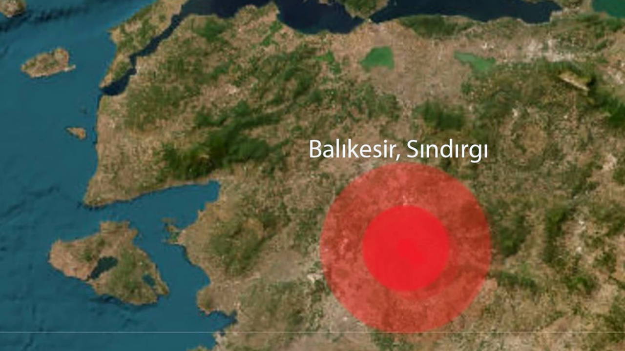 Balıkesir’de korkutan deprem
