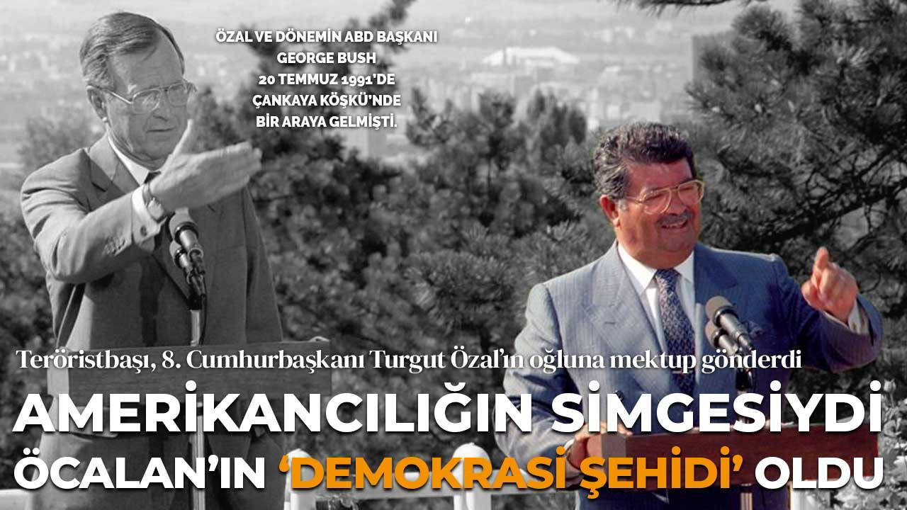 Teröristbaşı Öcalan'dan 24 ocak kararlarına imza atan Özal'a övgü