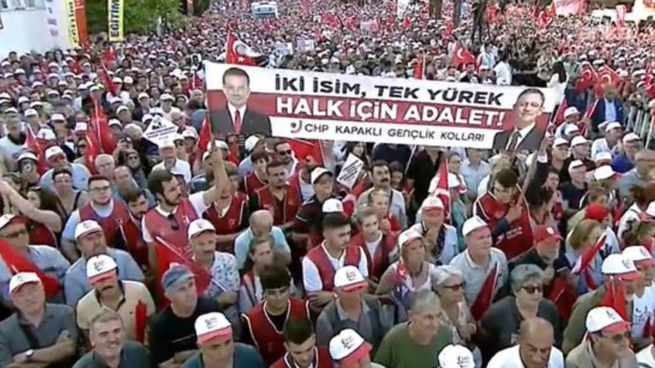 ‘Millet İradesine Sahip Çıkıyor” mitingi Tekirdağ'da...