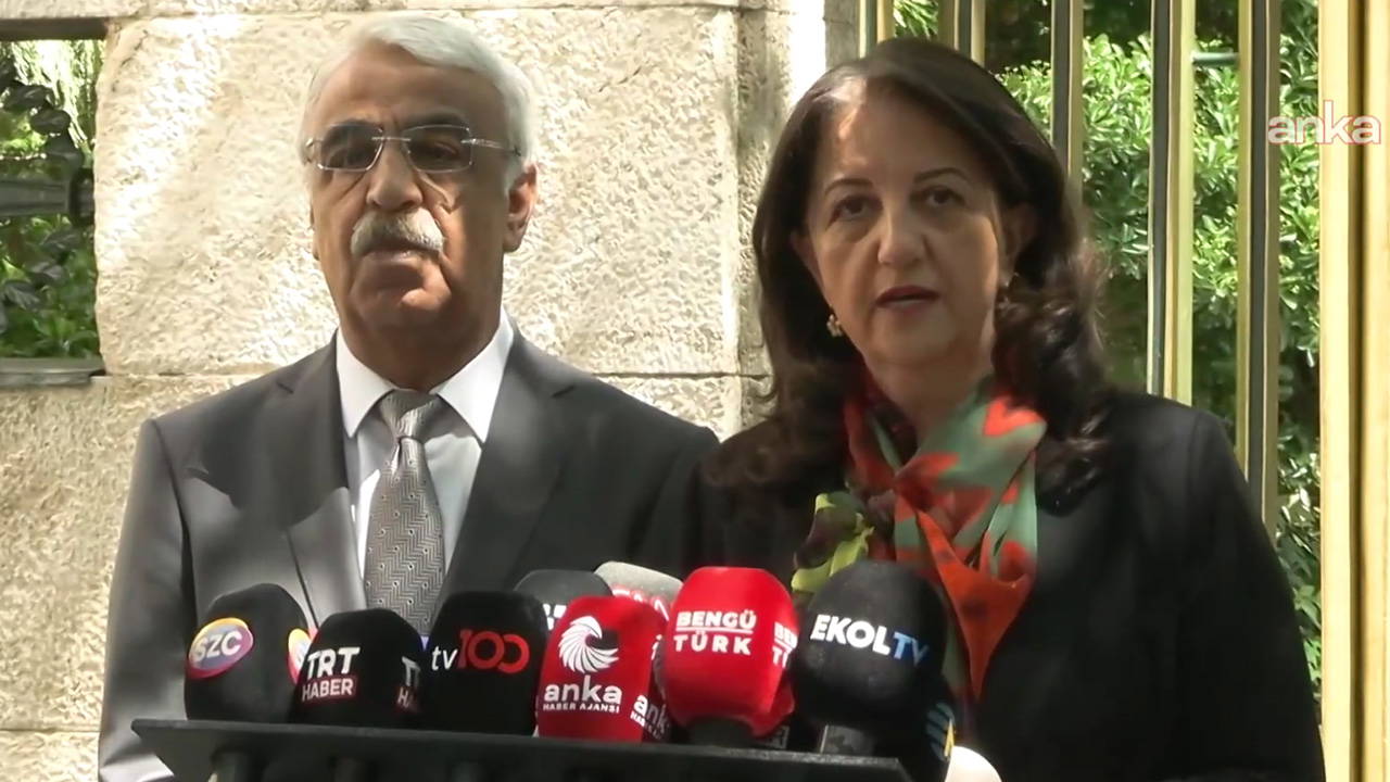 DEM Parti heyetinden TBMM Başkanı Numan Kurtulmuş'a ziyaret