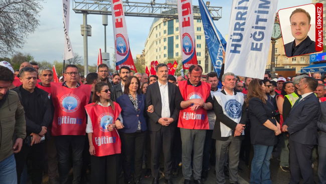 Katliamı değil eğitimcileri 'önlemeye' çalıştılar!