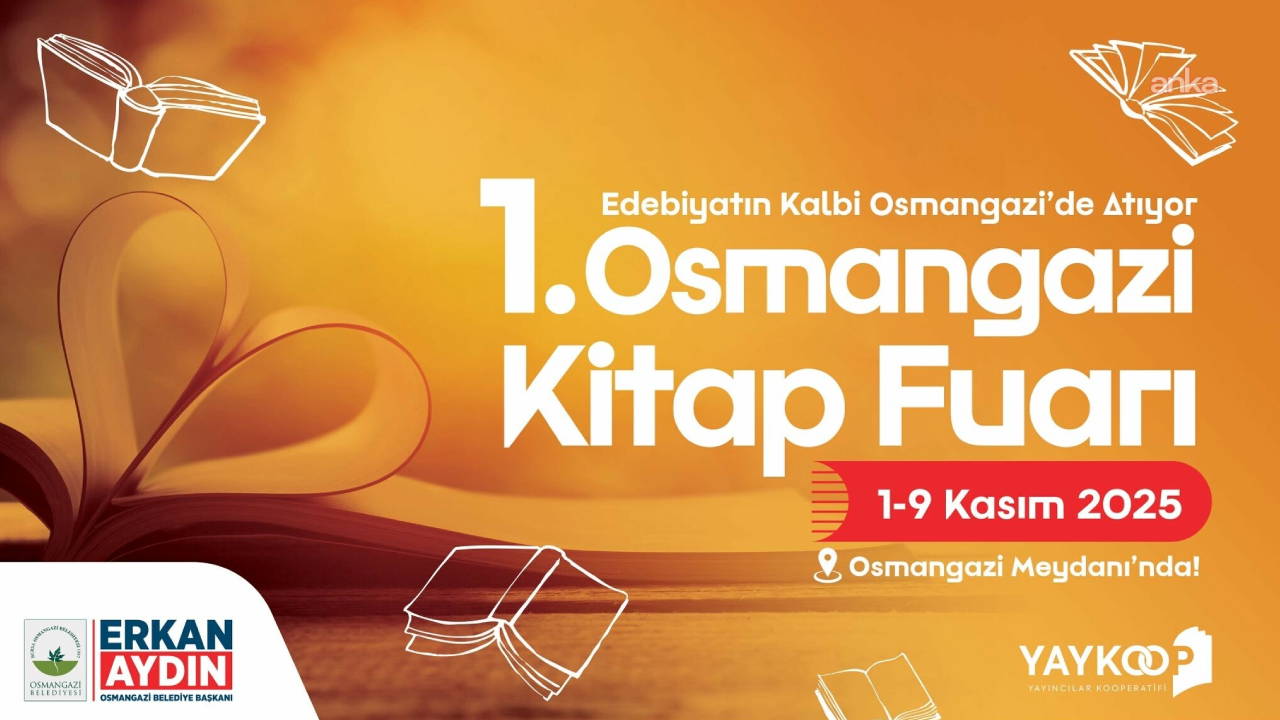 '1. Osmangazi Kitap Fuarı' için geri sayım başladı