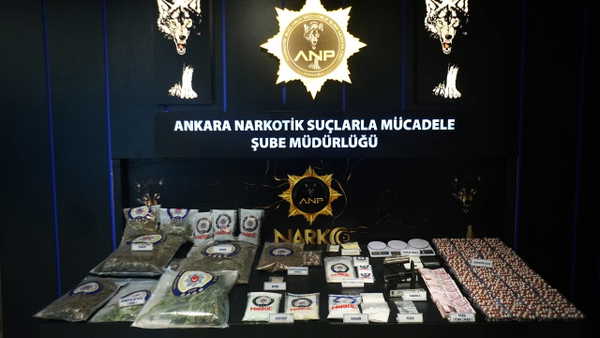 Ankara’da uyuşturucu operasyonları: 32 tutuklama