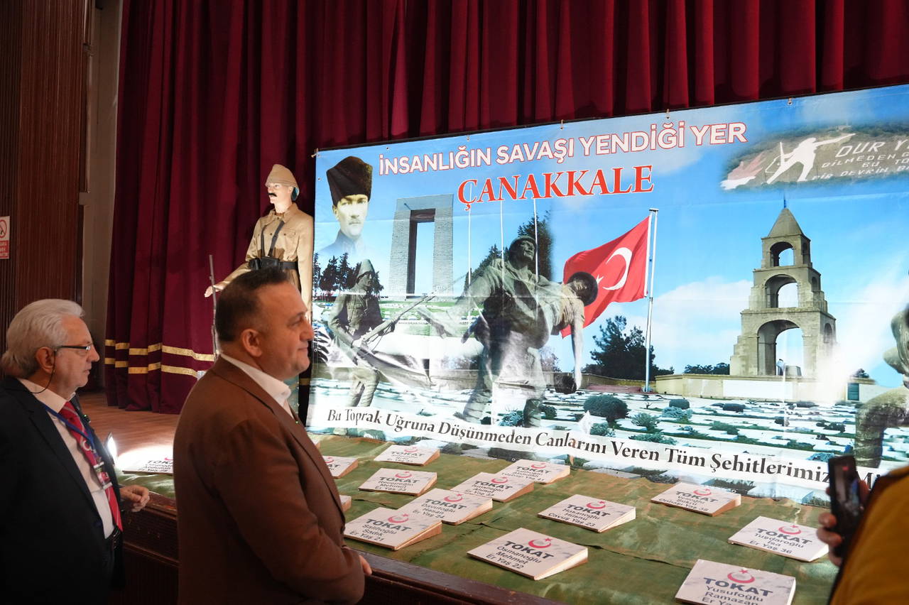 Çanakkale ruhu Turhal'da sergilendi