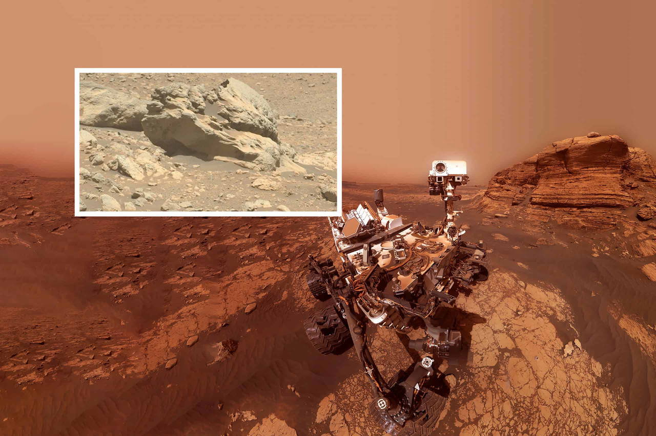 NASA şaşkın: Mars’ta ‘gizemli’ kaya bulundu