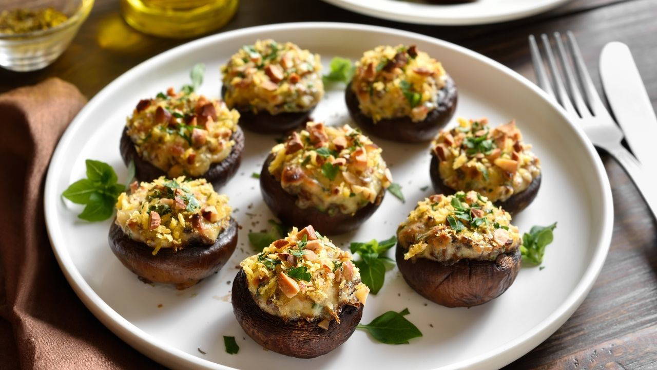 Kolay ve hafif bir lezzet: Fırında kaşarlı mantar tarifi