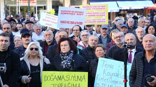 Bulancak’ta vahşi madenciliğe karşı 'Toprak Bizim, Yaşam Bizim' mitingi