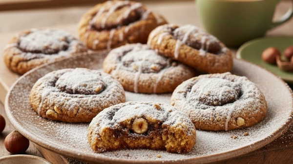 Kış akşamlarının vazgeçilmez lezzeti: Fındıklı tarçınlı kurabiye tarifi