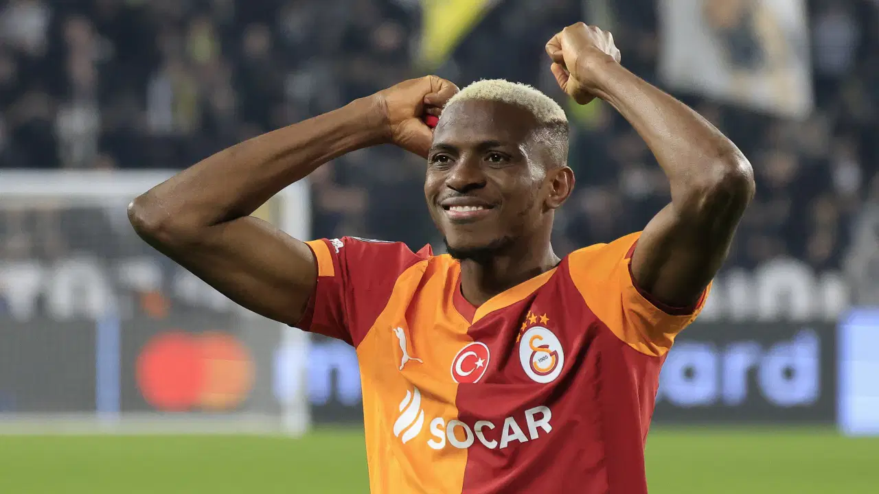 Galatasaraylı Victor Osimhen bir kez daha en iyiler arasında!