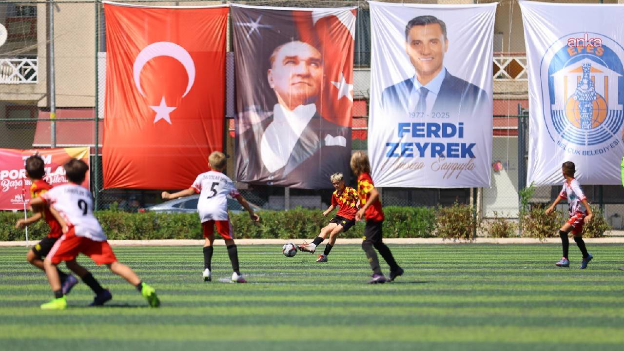 Çocuklar futbolda rekabete girdi