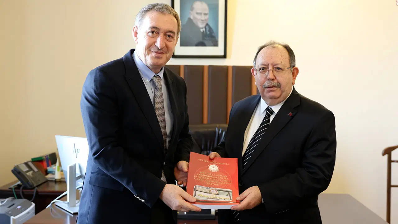 YSK Başkanı Ahmet Yener, Tuncer Bakırhan’ı ziyaret etti