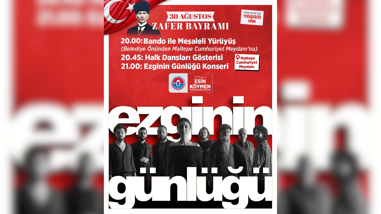 30 Ağustos Zafer Bayramı konser takvimi 2025! 30 Ağustos Zafer Bayramı'nda İstanbul'da hangi ilçede, kimin konseri var?