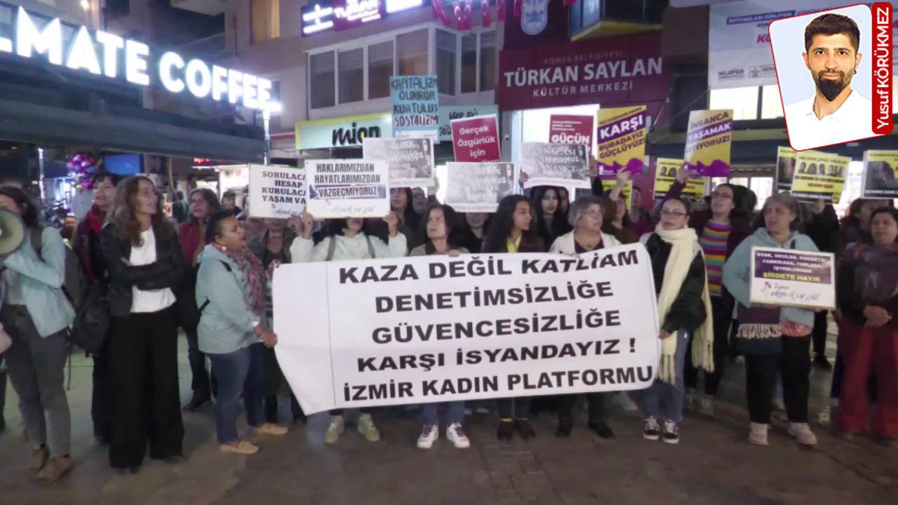 İzmirli kadınlardan Dilovası tepkisi: 'Bu bir iş cinayetidir'