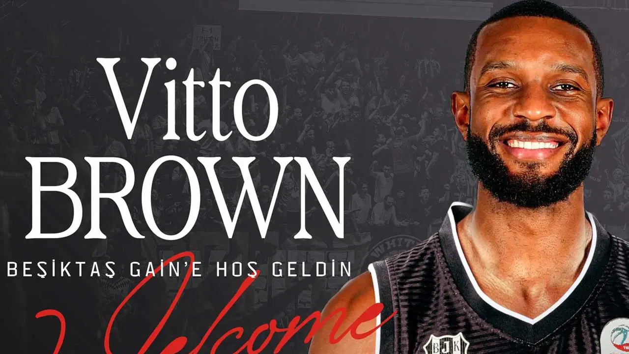 Beşiktaş GAİN, Vitto Brown'ı kadrosuna kattı