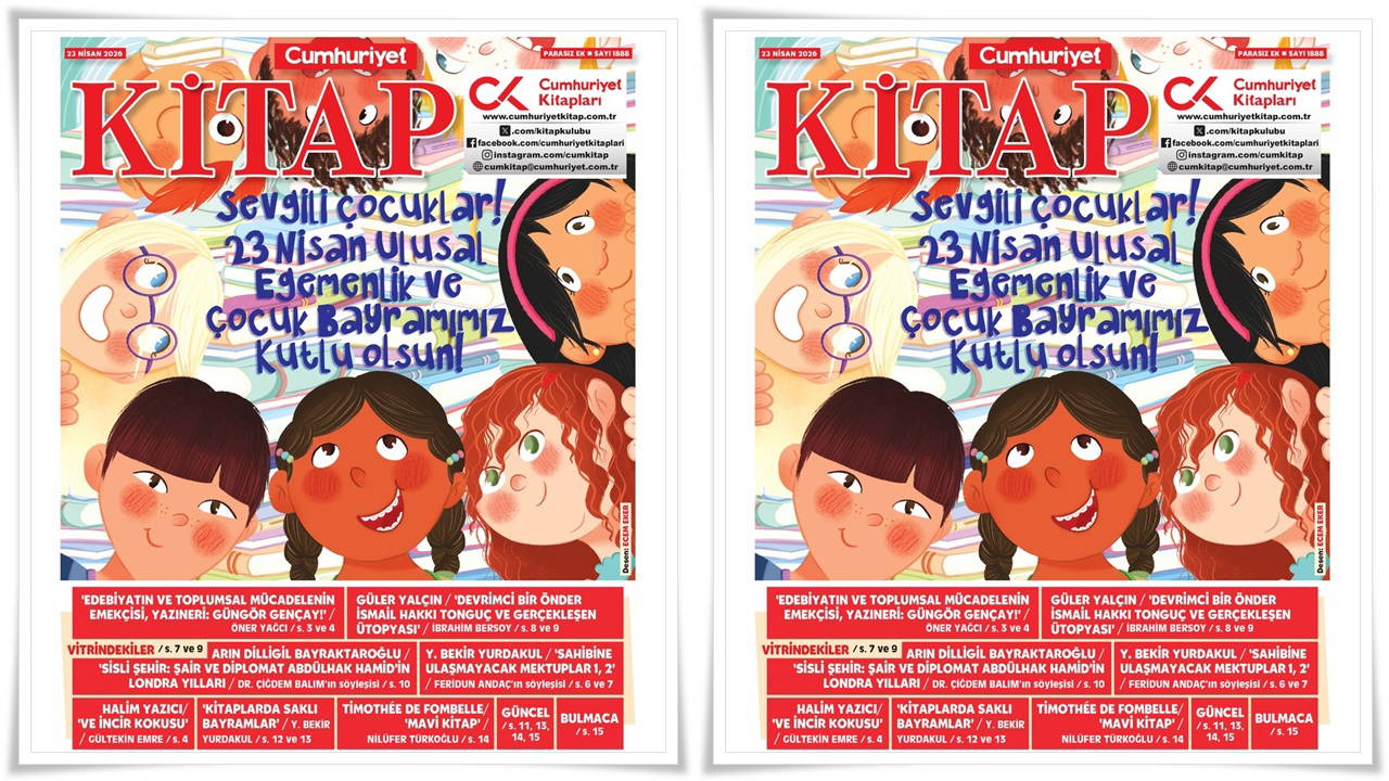 YARIN günlerden Cumhuriyet Kitap! Sayı 1888! 23 Nisan 2026
