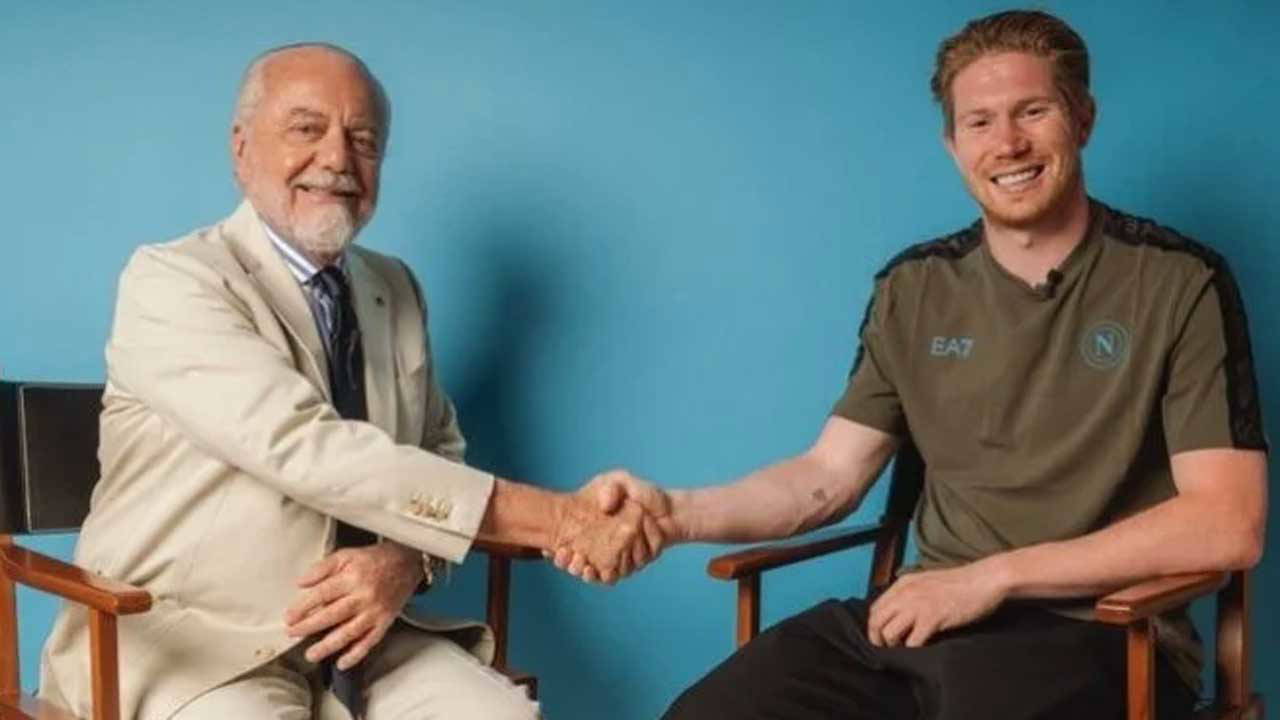 Resmi açıklama geldi! Kevin De Bruyne Napoli'de...