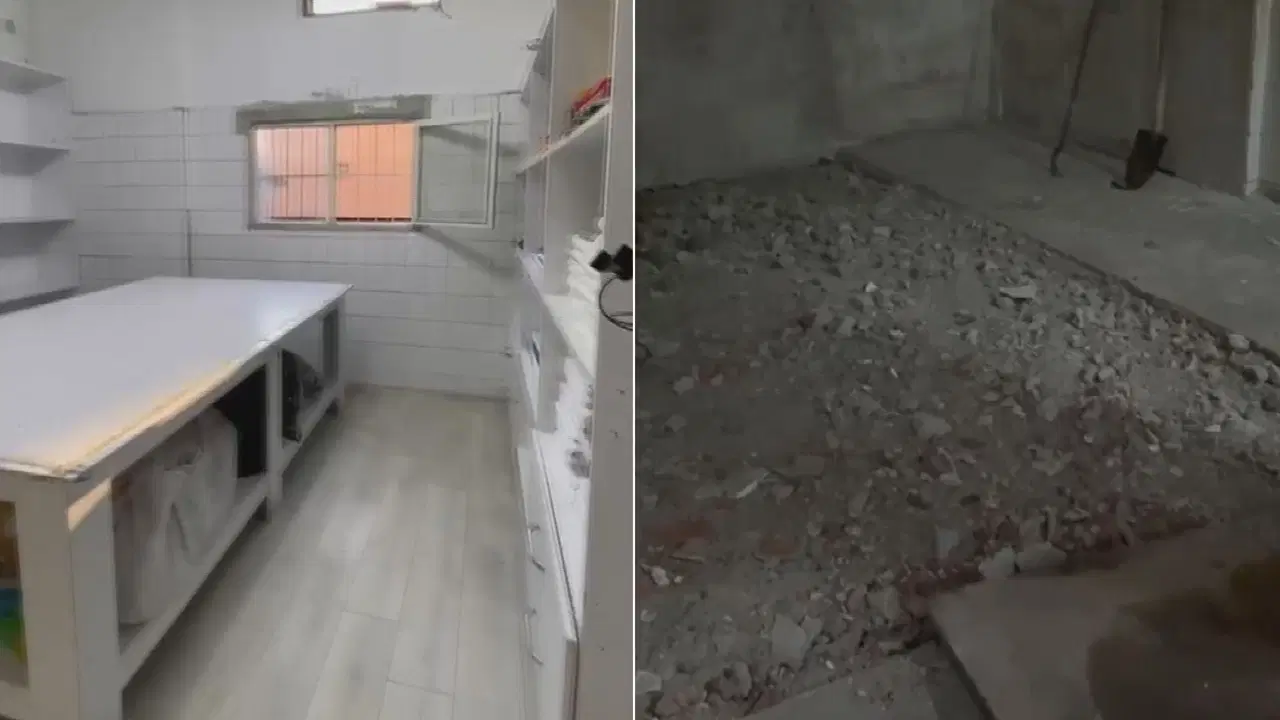 Maltepe'de çöken binanın giriş katındaki atölyenin son görüntüleri ortaya çıktı