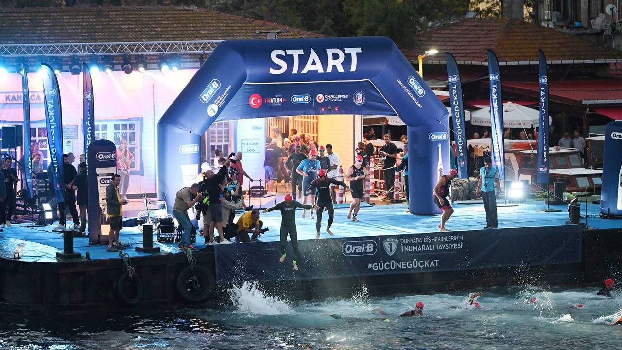 Oral-B Avrupa-Asya Triatlon Şampiyonası İstanbul'da