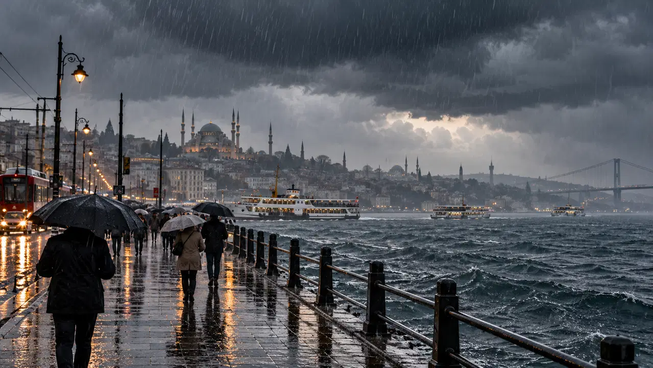 İstanbul Valiliği, sağanak ve fırtına uyarısında bulundu