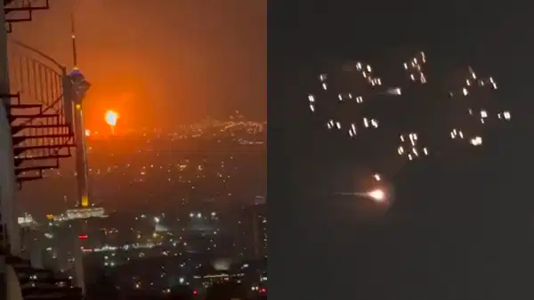 İsrail Tahran’ı vurdu, İran füzeler fırlattı