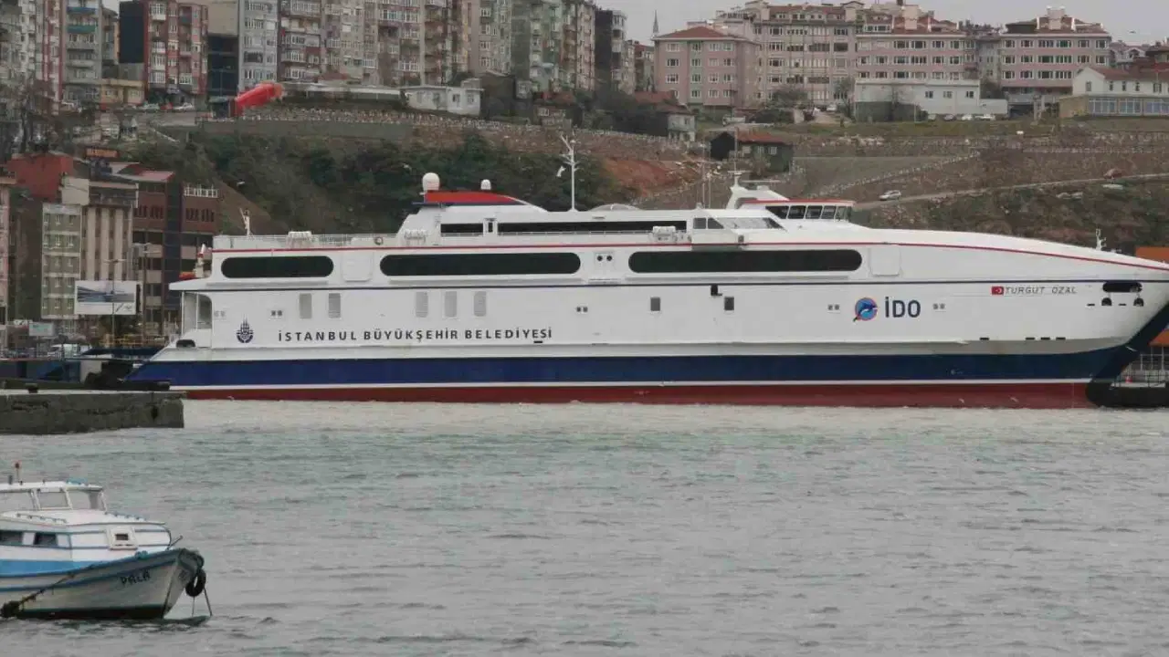 İDO'nun Bandırma seferine fırtına engeli